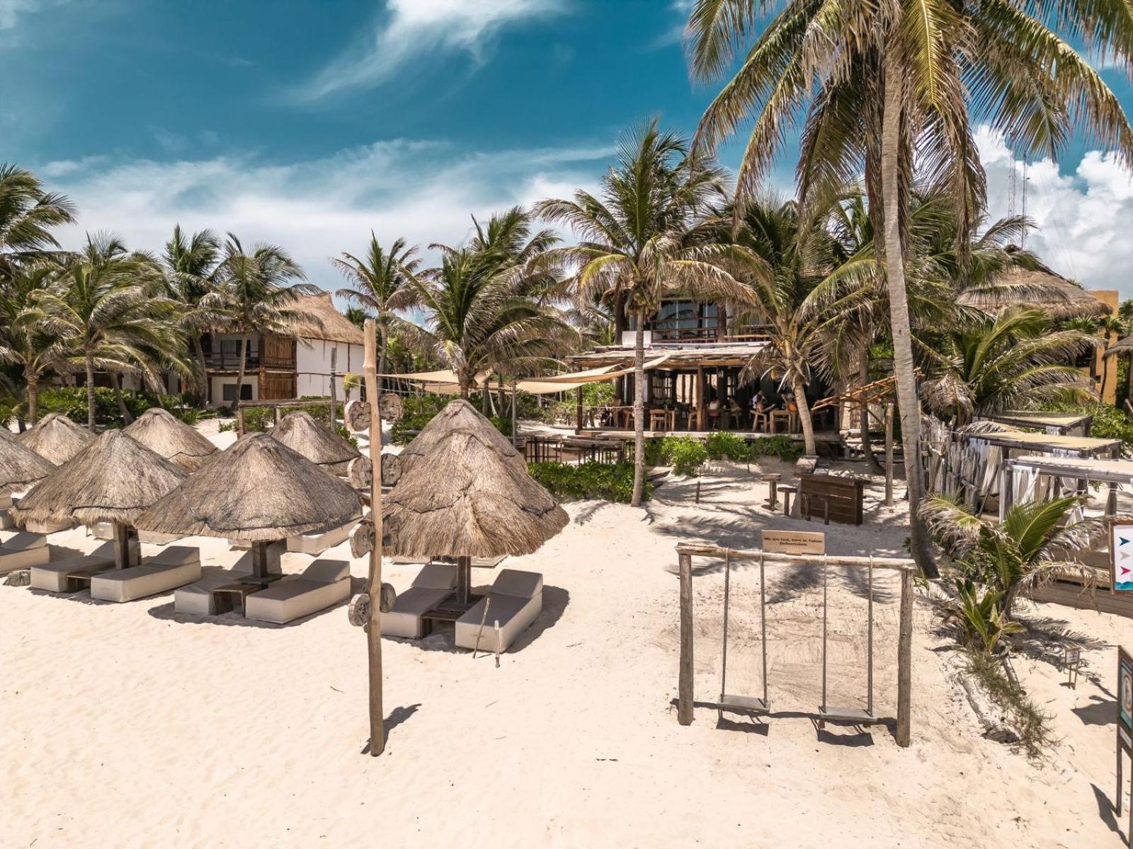 Niken Beachfront Tulum Hotel Exterior foto