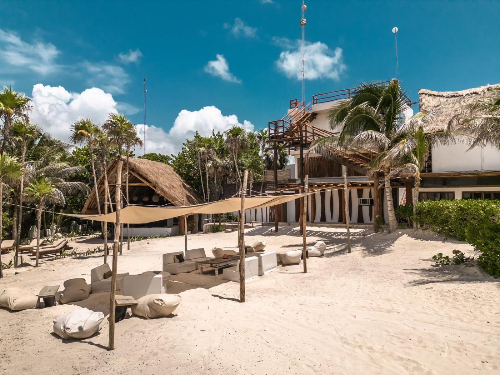 Niken Beachfront Tulum Hotel Exterior foto