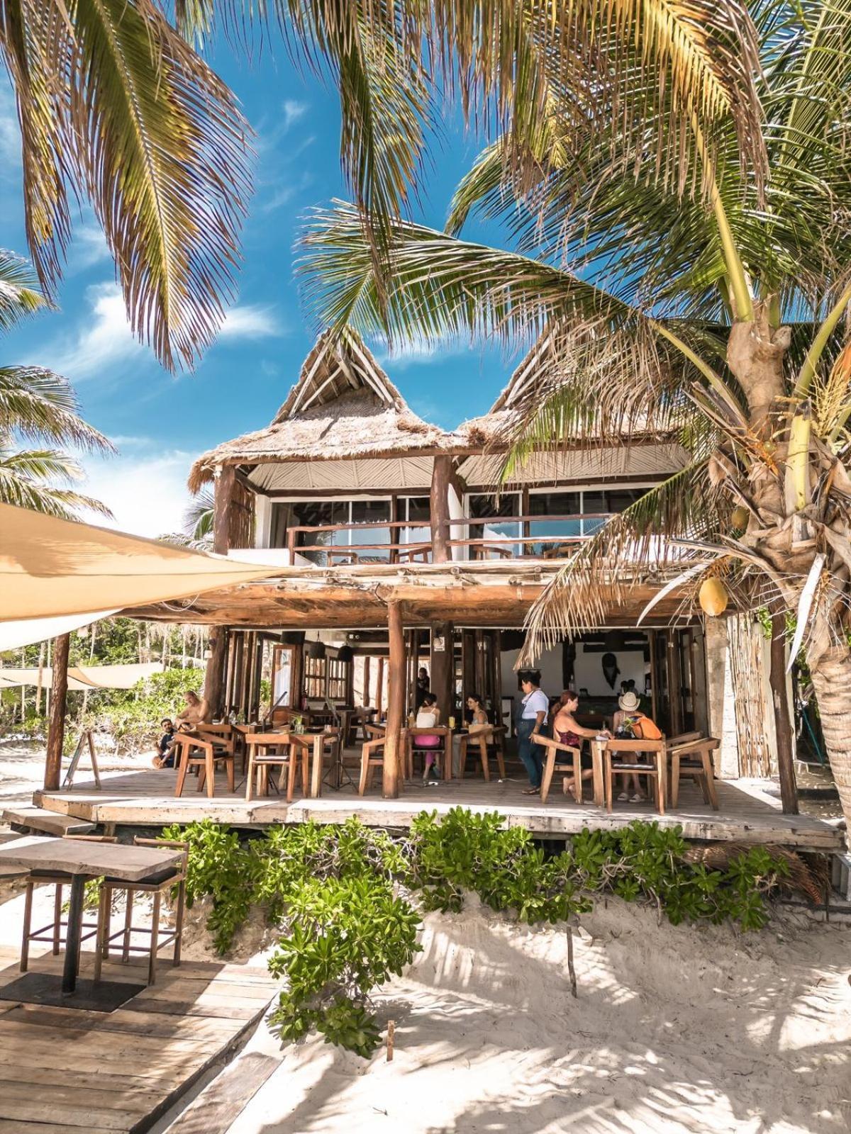 Niken Beachfront Tulum Hotel Exterior foto