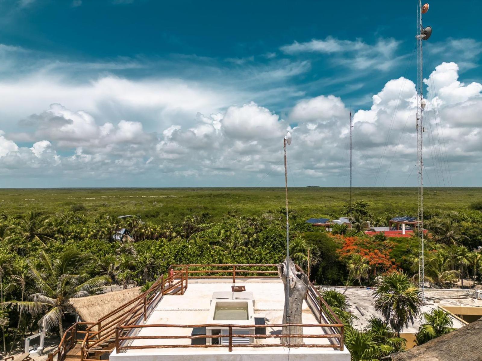 Niken Beachfront Tulum Hotel Exterior foto