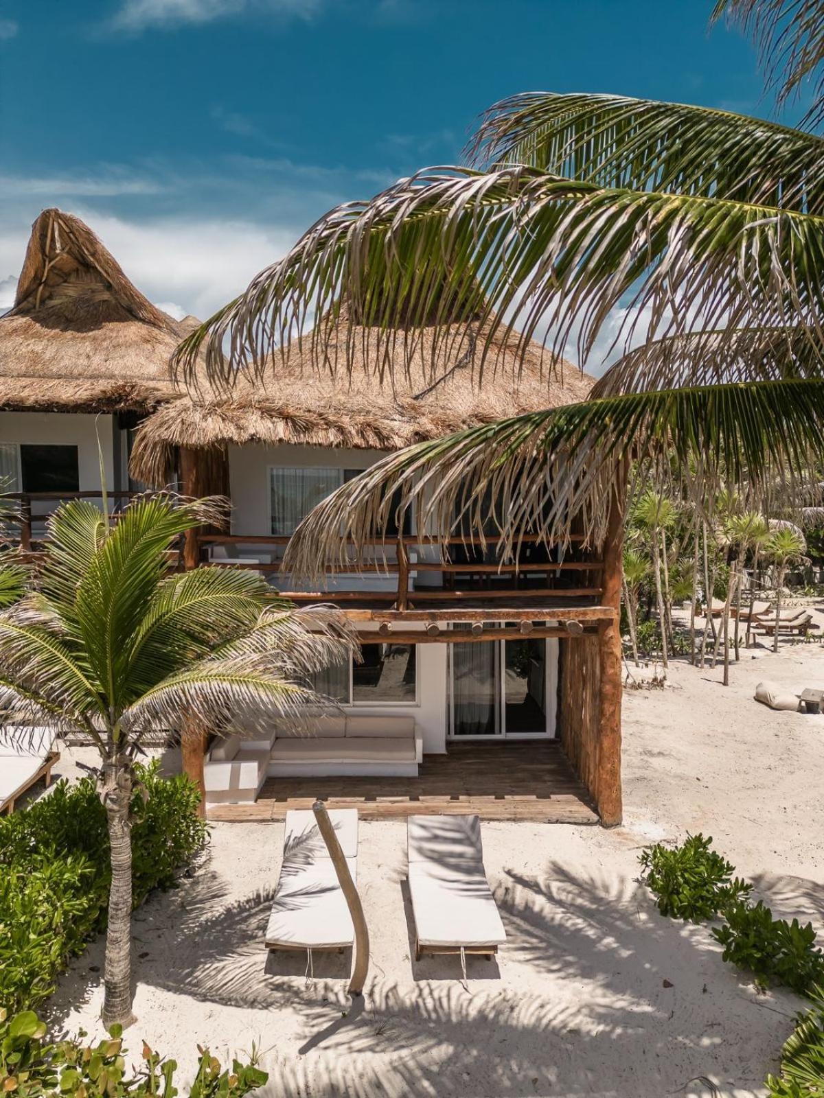 Niken Beachfront Tulum Hotel Exterior foto