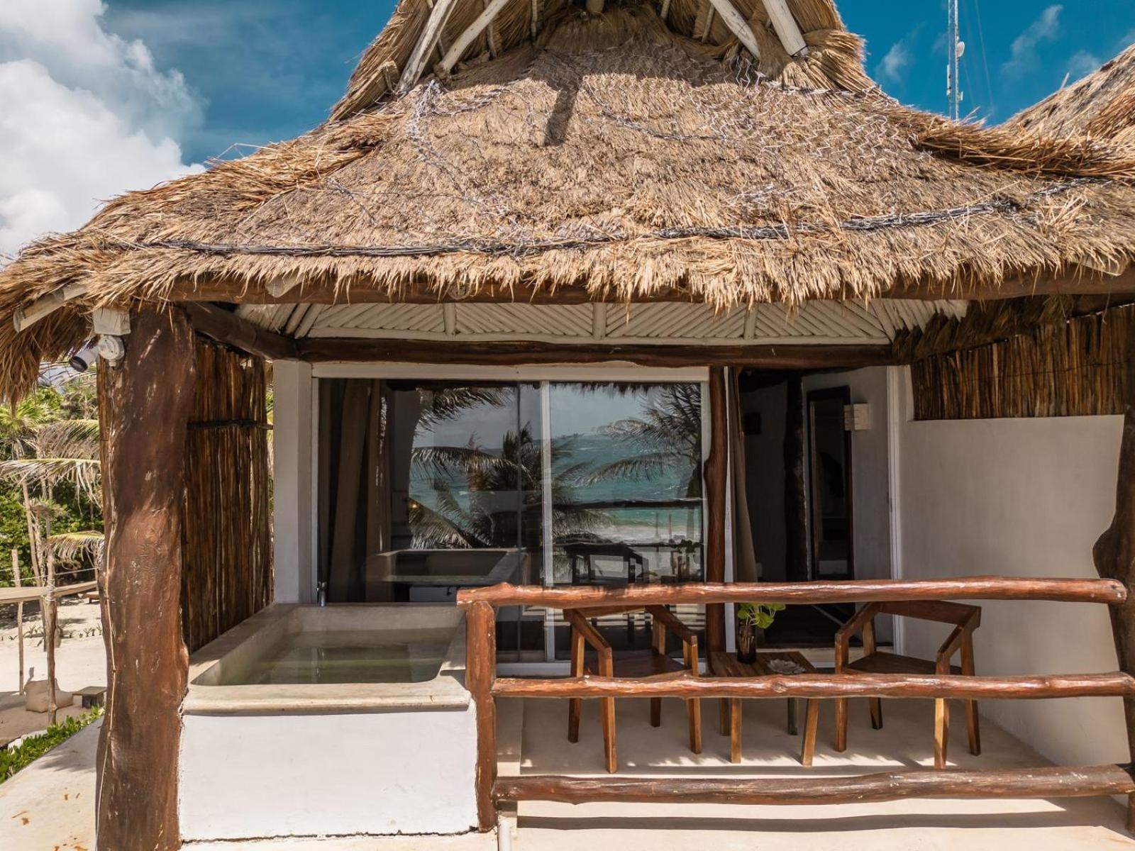 Niken Beachfront Tulum Hotel Exterior foto